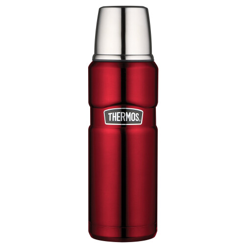 Thermos Thermos Stainless King Flask, Red, 470 ml