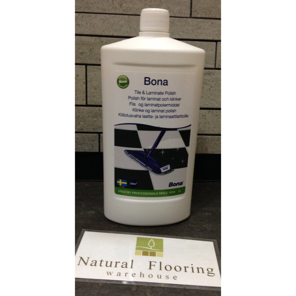 Bona Stone, Tile & Laminate Polish Gloss1l Code; Wp511013021