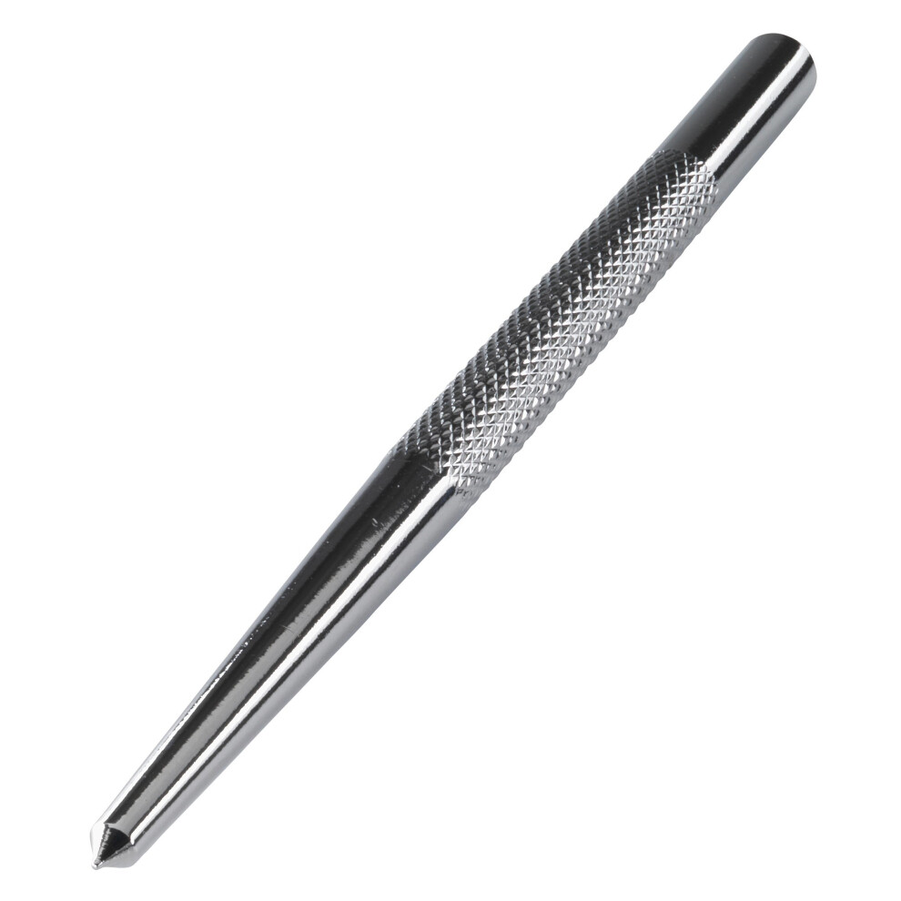 Wolfcraft 7980010 Centre Punch, 8 x 125 Chrome Plated, 1 piece