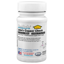 Sensafe Johns Copper Check - Water Testing Strips (25 Strips)