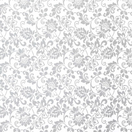 Fablon FAB10134 45 cm x 2 m Roll Heritage, Silver