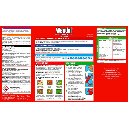 Weedol Weedol Rootkill Plus Weed killer, 200 ml 1