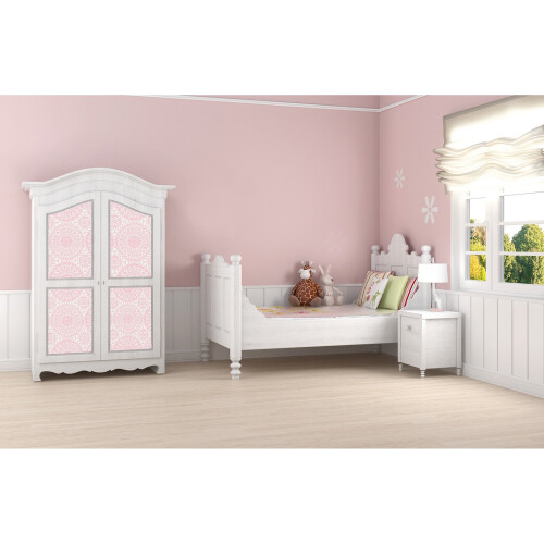 Fablon FAB12647 45 cm x 2 m Roll Contour, Rose 2