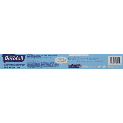 Baco Classic Aluminium Foil 5 m Length x 300 mm Width 1