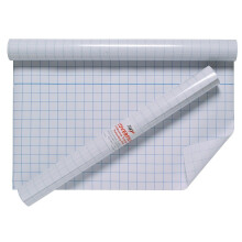 Tiger 50cm x 10m QUALITY ROLL OF CLEAR STICKY BACK PLASTIC BOOK COVER