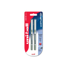 uni-ball 153486276 Eye Fine UB-157 Rollerball Pen - Blue, Pack of 2
