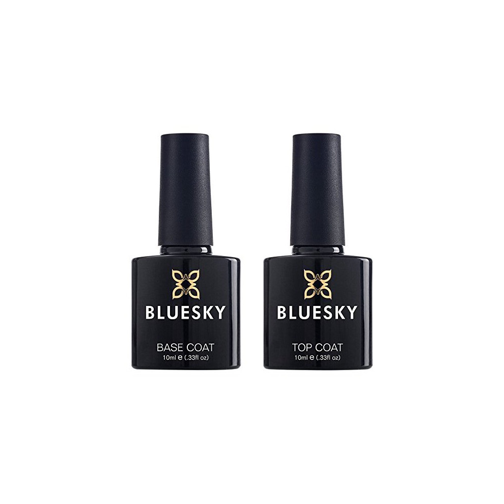Bluesky Nail Gel 10Ml Top And Base Coat (Uv Lamp Required)