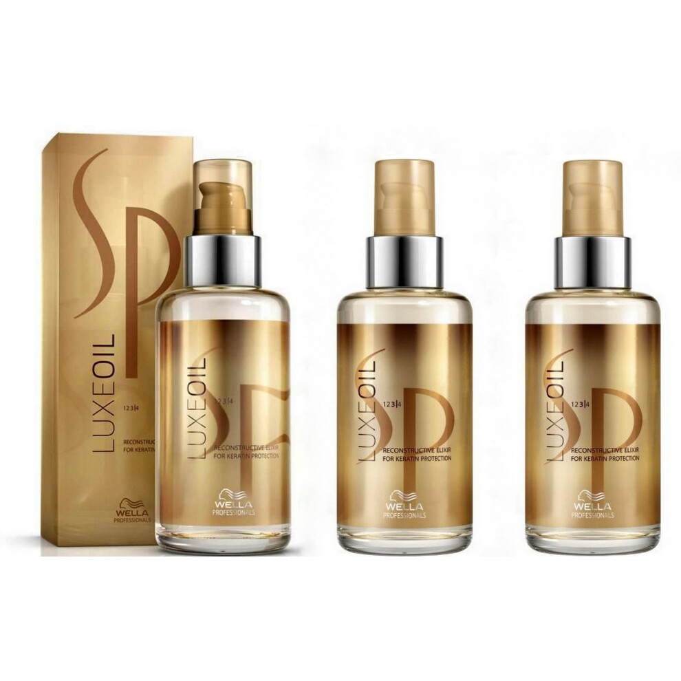 Wella System Professional SP Luxe Oil 3x 100ml = 300ml [Badartikel]