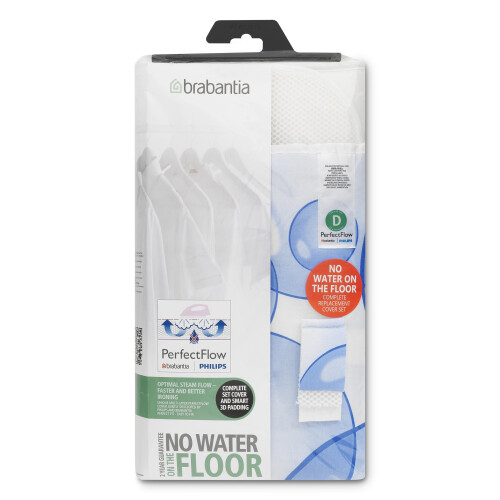 Brabantia Brabantia Perfect Flow Ironing Board Cover, Size D, Extra Large - Bubbles 2