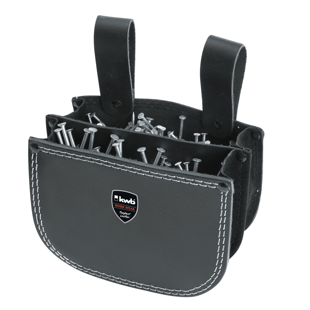 Kwb 906420 Nail Bag 2 Compartment With Belt Loops 4009319064204