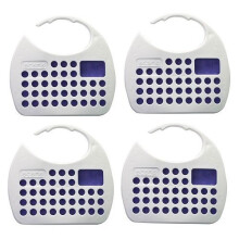 Acana 2675-1 Hanging Moth Killer and Lavender Freshener - White (Pack of 4)