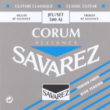 Savarez Corum Alliance 500AJ h?jsp?ndte klassiske guitarstrenge
