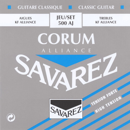 Savarez Corum Alliance 500AJ Hgspnningsklassiska gitarrstrngar