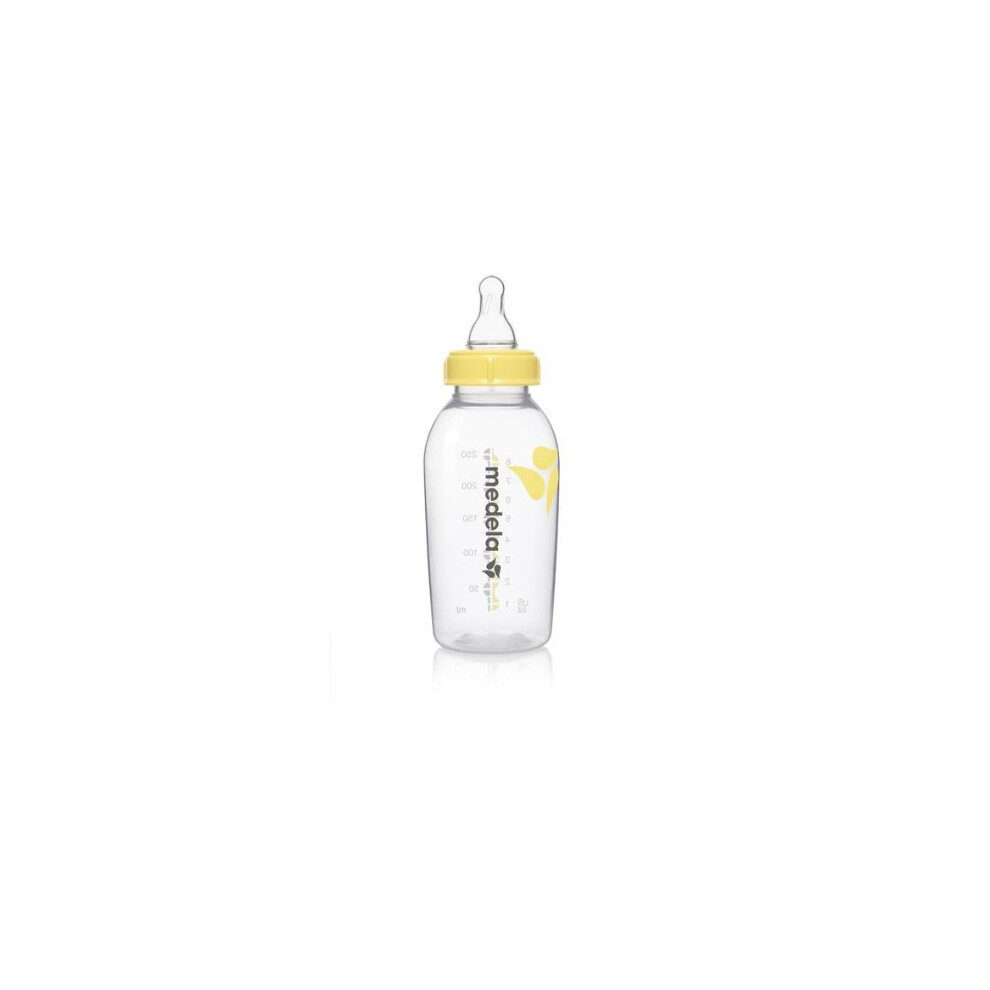 Medela 0080136Â âÂ Medium-flow baby bottle with teat.