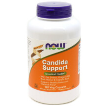 NOW Foods, Soutien Candidose, 180 Gélules Végétales