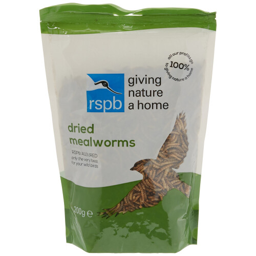 RSPB 200g Dried Mealworms