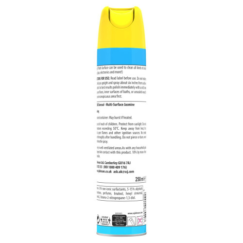 Pledge Multi-Surface Furniture Polish Jasmine, 250ml 2