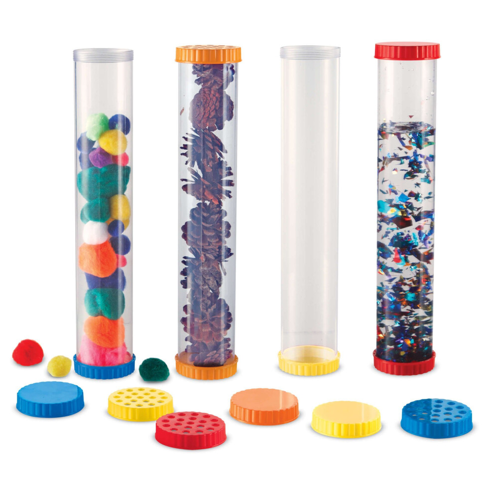 Learning Resources Primary Science Sensory Tubes, Set Of 4