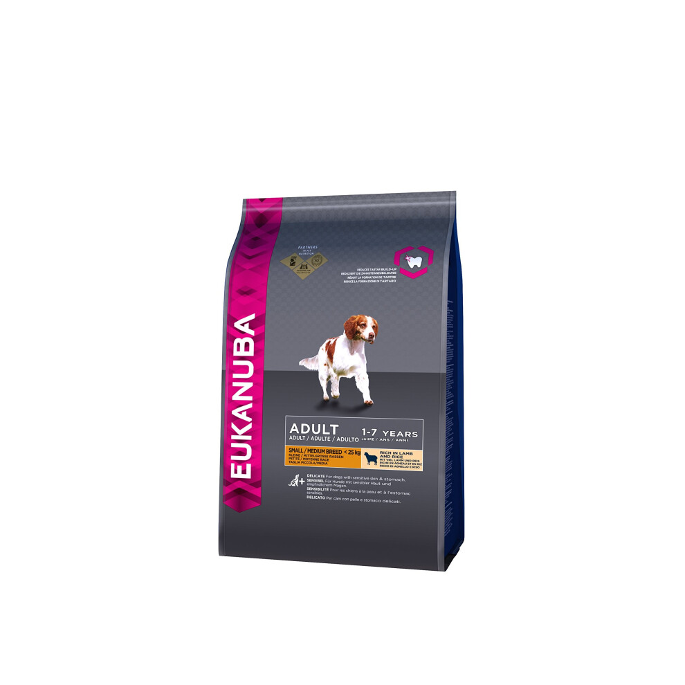 Eukanuba Dog Food Breed with Lamb and Rice Small/Medium 12 Kg