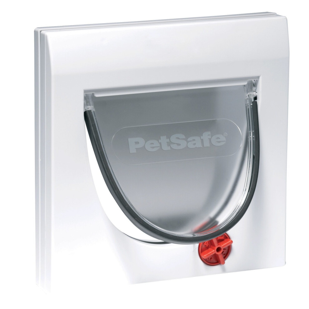 PetSafe Staywell 4 Way Locking Classic Cat Flap, Tunnel included, Easy Install, Durable, Pet Door for Cats