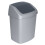 Curver Curver 167910 Swing Dustbin Polypropylene, silver/coal, 15L 1