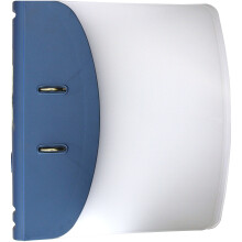 Hermes 832007 A4 60mm Lever Arch File Heavy Duty Capacity Metallic - Blue