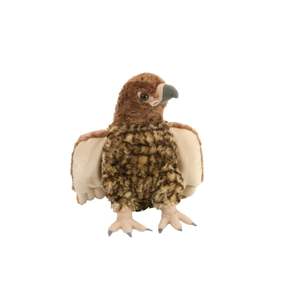 Wild Republic Red Tailed Hawk Plush Soft Toy, Cuddlekins Cuddly Toys, Gifts for Kids 30cm