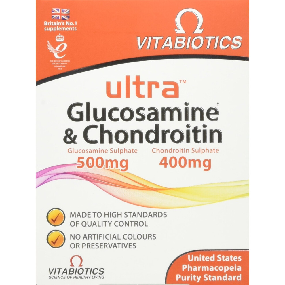 Vitabiotics Ultra Glucosamine And Chondroitin - 60 Tablets