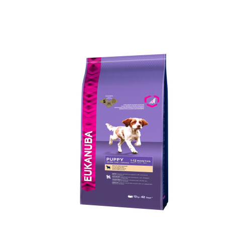 Eukanuba EUKANUBA Puppy Large 12 kg tørfoder til hunde med lam 2