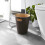 Umbra Umbra Woodrow Waste Bin, Brown 7