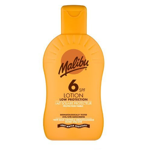 Malibu Malibu Protective Sun Lotion with SPF6 200 ml