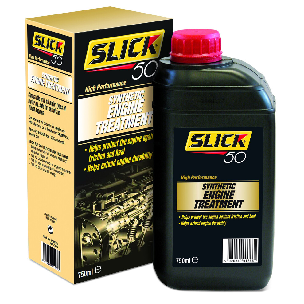 SLICK 50 SYNTHETIC ENGINE TREATMENT 750 ML