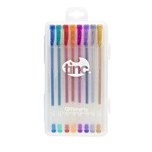 Tinc 'Glitterarty' Fruit-Scented Liquid Gel Glitter Pens - Pack of 8 different colours