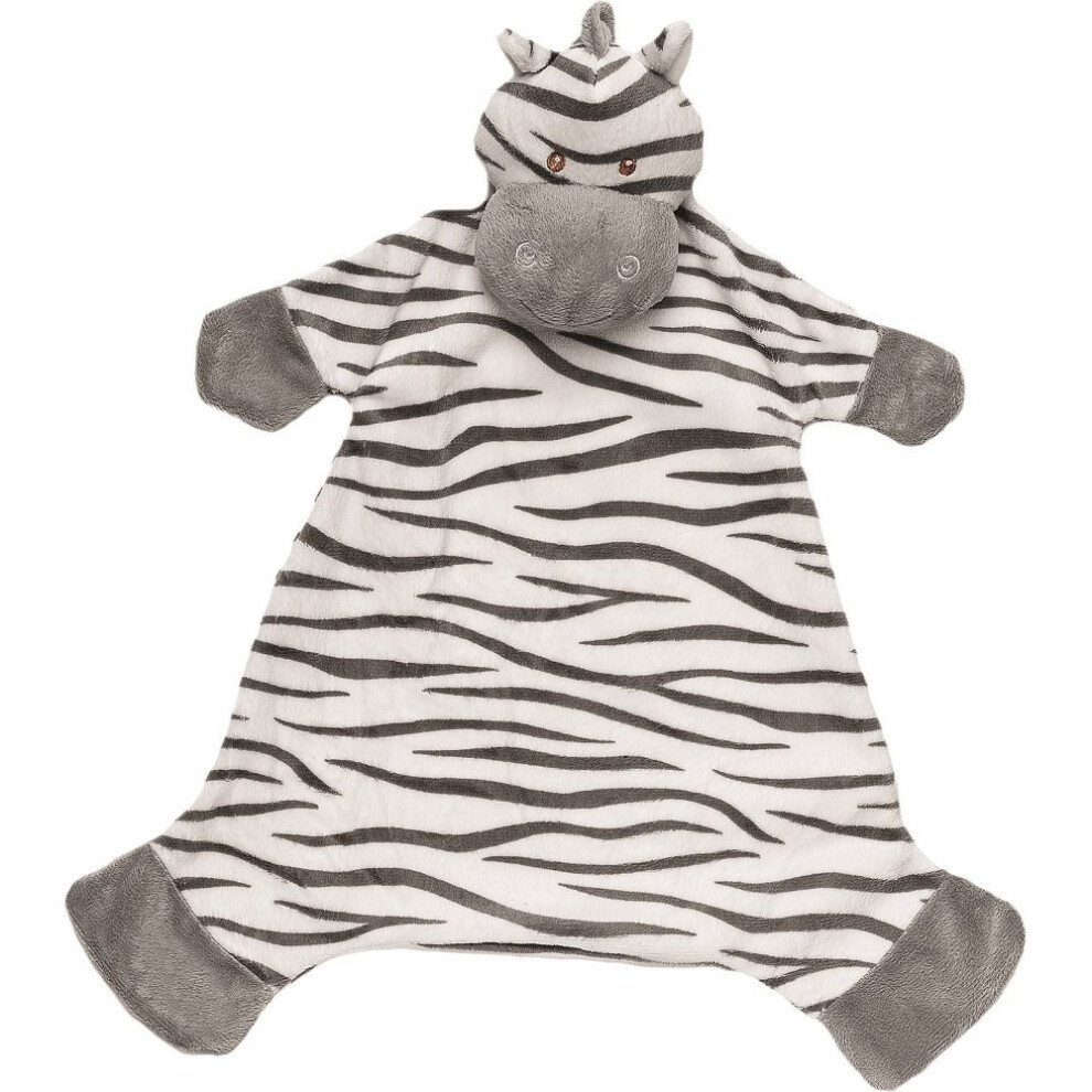 Suki Baby Zooma Soft Boa Plush Baby's Blankie With Embroidered Accents (Zebra) Suki-Baby