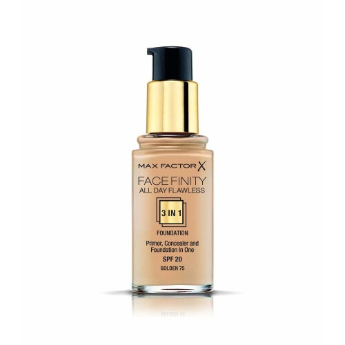 Max Factor Max Factor Facefinity 3-in-1 All Day Flawless Foundation, SPF 20, Golden 75, 30 ml 2
