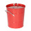 Red Metal Compost Caddy - Recycling Food Waste Bin 5