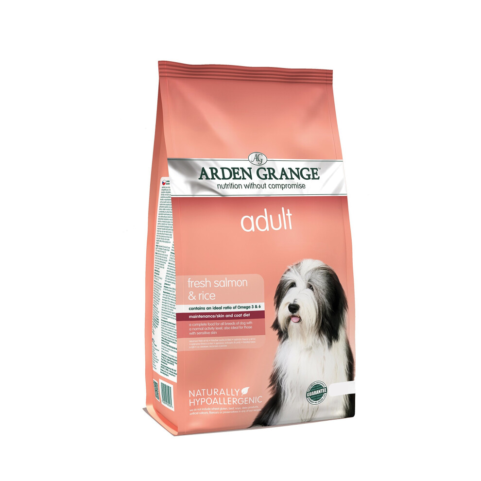 Arden Grange Dog Food Adult Salmon and Rice 6 Kg