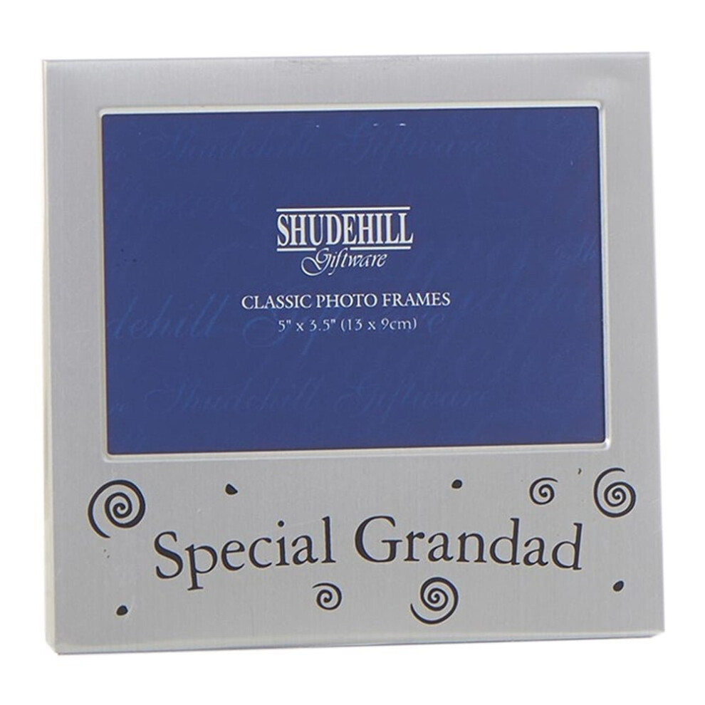 5" x 3.5" Special Grandad Silver Photo Frame Occasion Gift Present 73534