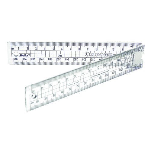 Helix Oxford 30cm Metric Folding Ruler 1
