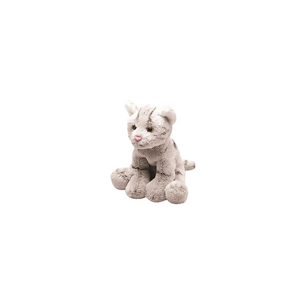 Suki Gifts International Yomiko Sitting Cat, Small, Grey Tabby