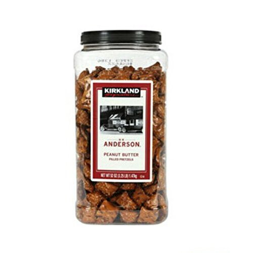 Kirkland Signature H.K. Anderson Peanut Butter Filled Pretzels, 1.47kg