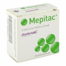 Mepitac Soft Silicone Waterproof Tape 2cm x 3m/ 0.8 x 3.3yd