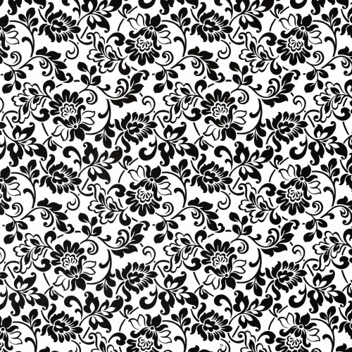 Fablon 45 cm x 2 m Heritage Roll, Black and White