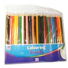Anker International Stationary Coloured Pencil in Wallet (Pack of 22)