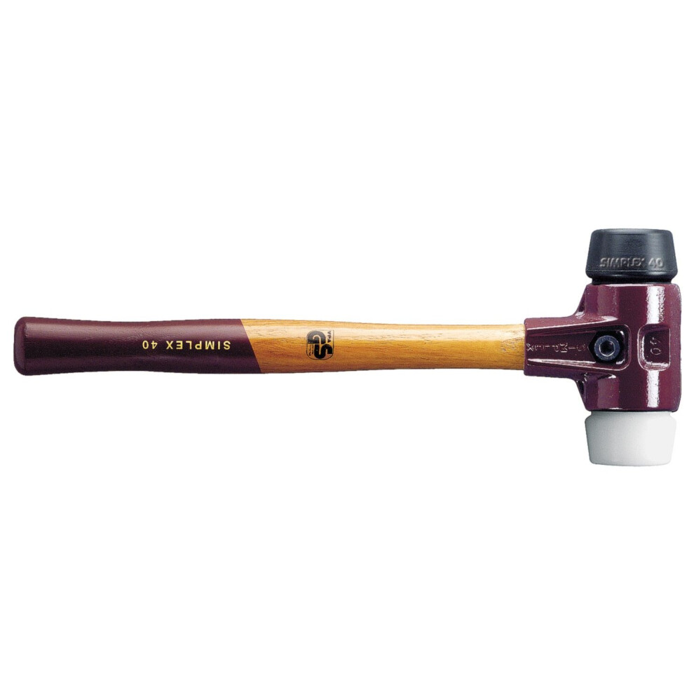 Halder 3027030 30 mm 3027 Rubber/Superplastic"Simlpex" EH Soft-Face Mallet - Multi-Colour-image-OPC-PMWSMJ-NEW
