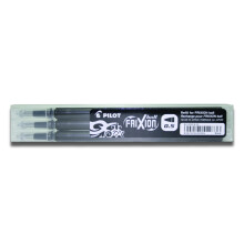 Pilot Refills for Frixion Clicker Rollerball 0.5 mm (Pack of 3) - Black