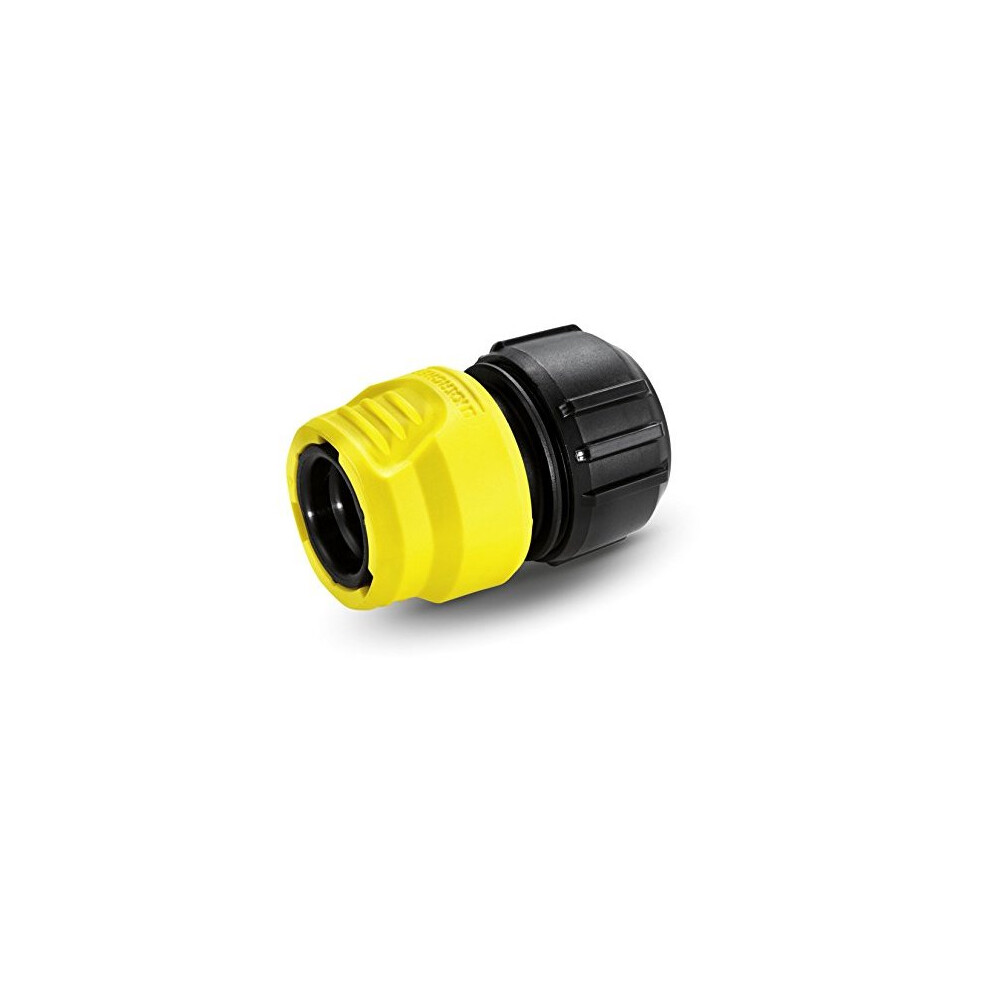 KAER5 Karcher 2.645-192.0 6.5 x 3.3 x 4.5 cm Universal Hose Connector with Aqua Stop - Yellow/Black