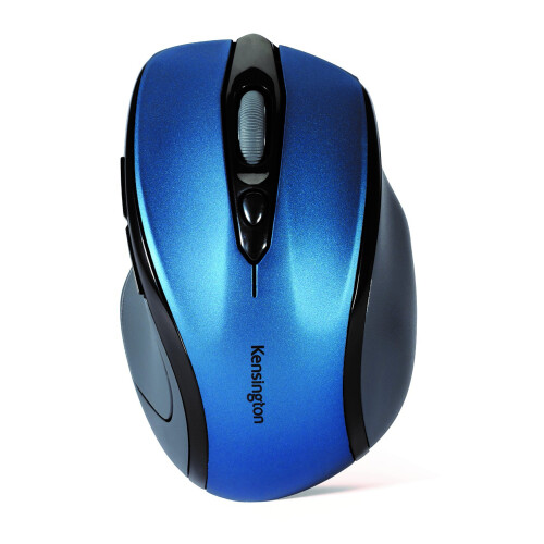 Kensington Pro Fit Medium Size Wireless Mouse - Sapphire Blue