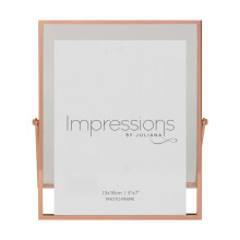 Sparkly Silver Glitter Impressions Picture Photo Frame 6" x 4"
