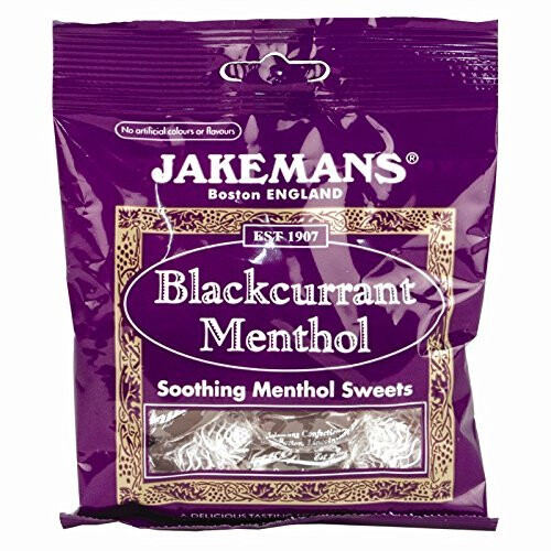 Jakemans Jakemans Blackcurrant Soothing Menthol Sweets Lozenges 73g